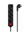 Regleta con Interruptor Aisens 4 Tomas de Corriente Cable 1.4m