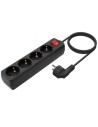Regleta con Interruptor Aisens 4 Tomas de Corriente Cable 1.4m