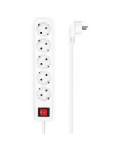 Regleta con Interruptor Aisens 5 Tomas de Corriente Cable 1.4m