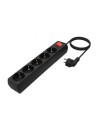Regleta con Interruptor Aisens 5 Tomas de Corriente Cable 1.4m