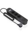 Regleta con Interruptor Aisens 3 Tomas de Corriente 2 USB - 2 USB Tipo
