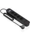Regleta con Interruptor Aisens 4 Tomas de Corriente 2 USB - 2 USB Tipo