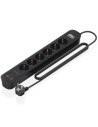 Regleta con Interruptor Aisens 6 Tomas de Corriente 2 USB - 2 USB Tipo