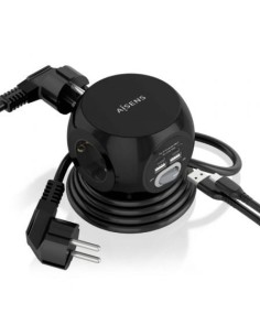 Regleta con Interruptor Aisens 3 Tomas de Corriente 2 USB Tipo-C 2 USB 2