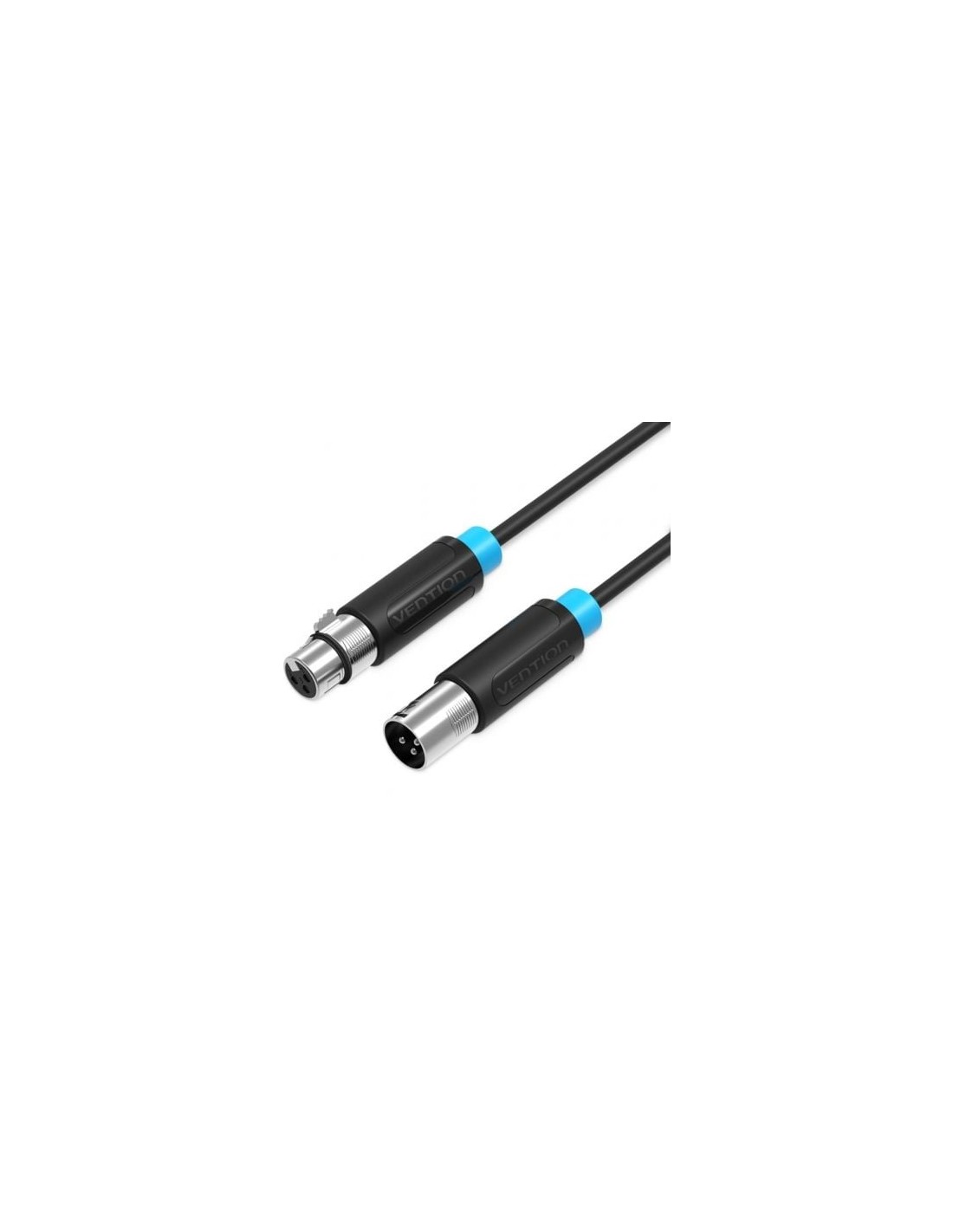 Cable Estéreo Vention XLR Macho - XLR Hembra Negro | Logroño