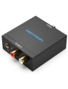 Convertidor de Audio Vention Entrada Toslink y RCA Salida 2x RCA