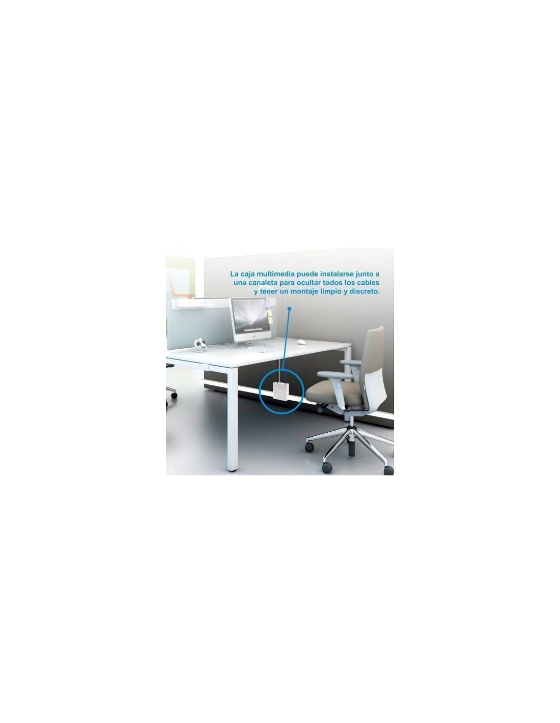 Caja de Conexiones Nanocable VGA - HDMI - Jack 3.5 - RCA - USB 3.0 - U