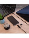 Cable USB 2.0 Nanocable Lightning Macho - Micro USB Macho USB Tipo-C M