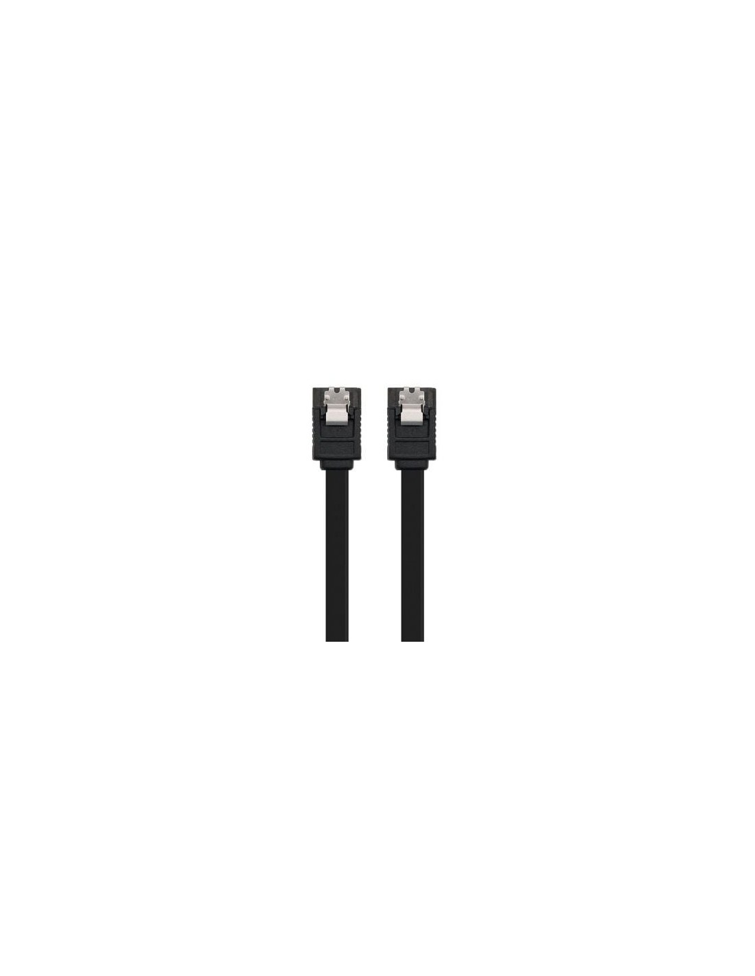 Cable SATA III Nanocable 50cm Negro | Logroño