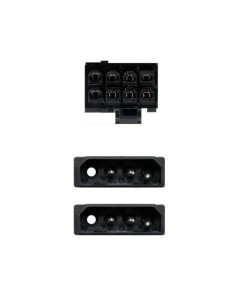 Cable de Alimentación Tarjeta Gráfica Nanocable 2x Molex Macho - 6+2 P 2