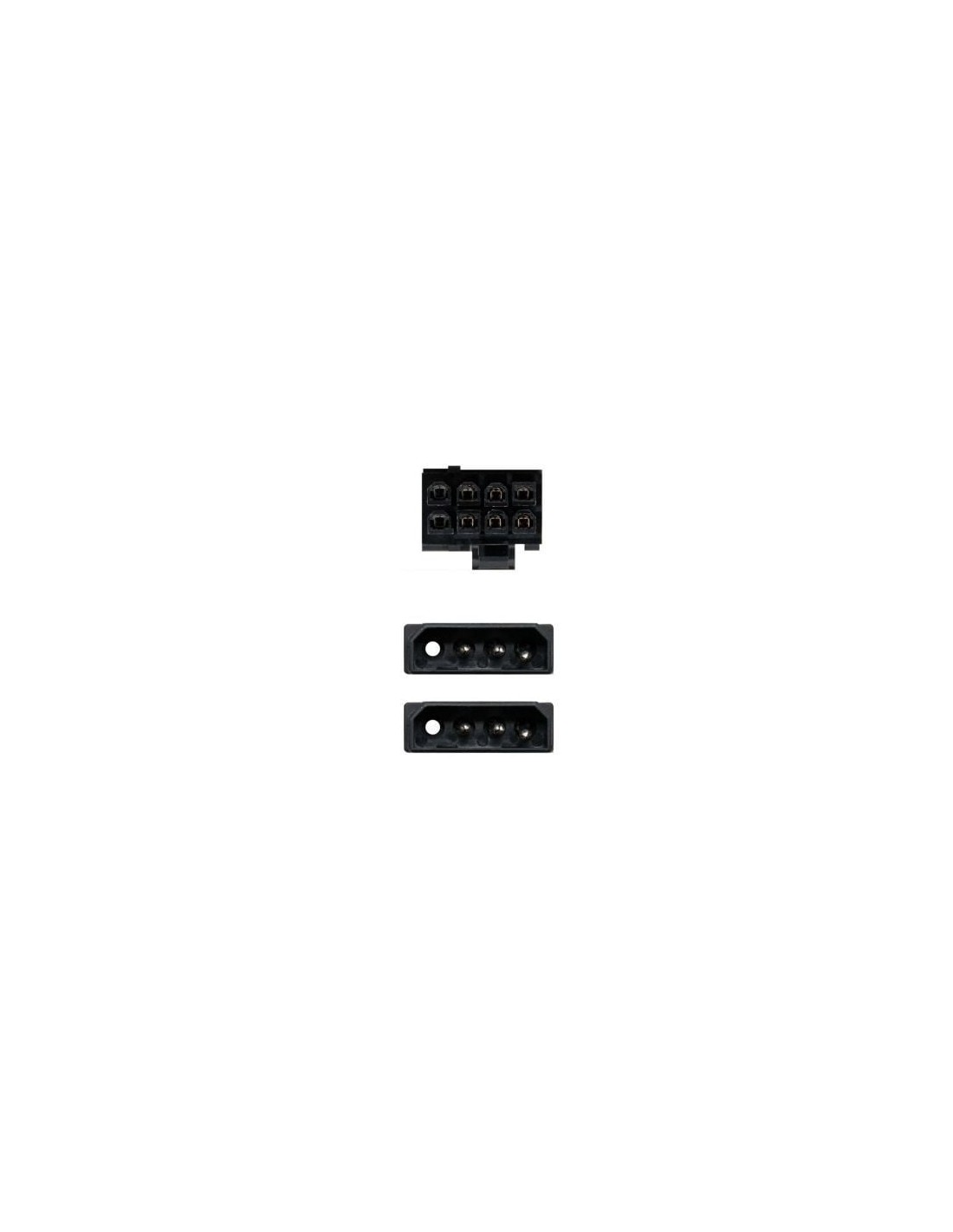 Cable de Alimentación Tarjeta Gráfica Nanocable 2x Molex Macho - 6+2 P