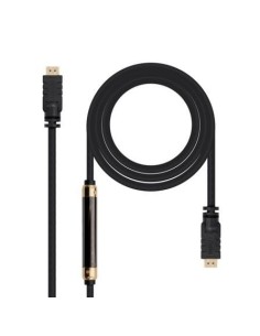 Cable HDMI Nanocable HDMI Macho - HDMI Macho 30m Negro | Logroño 2