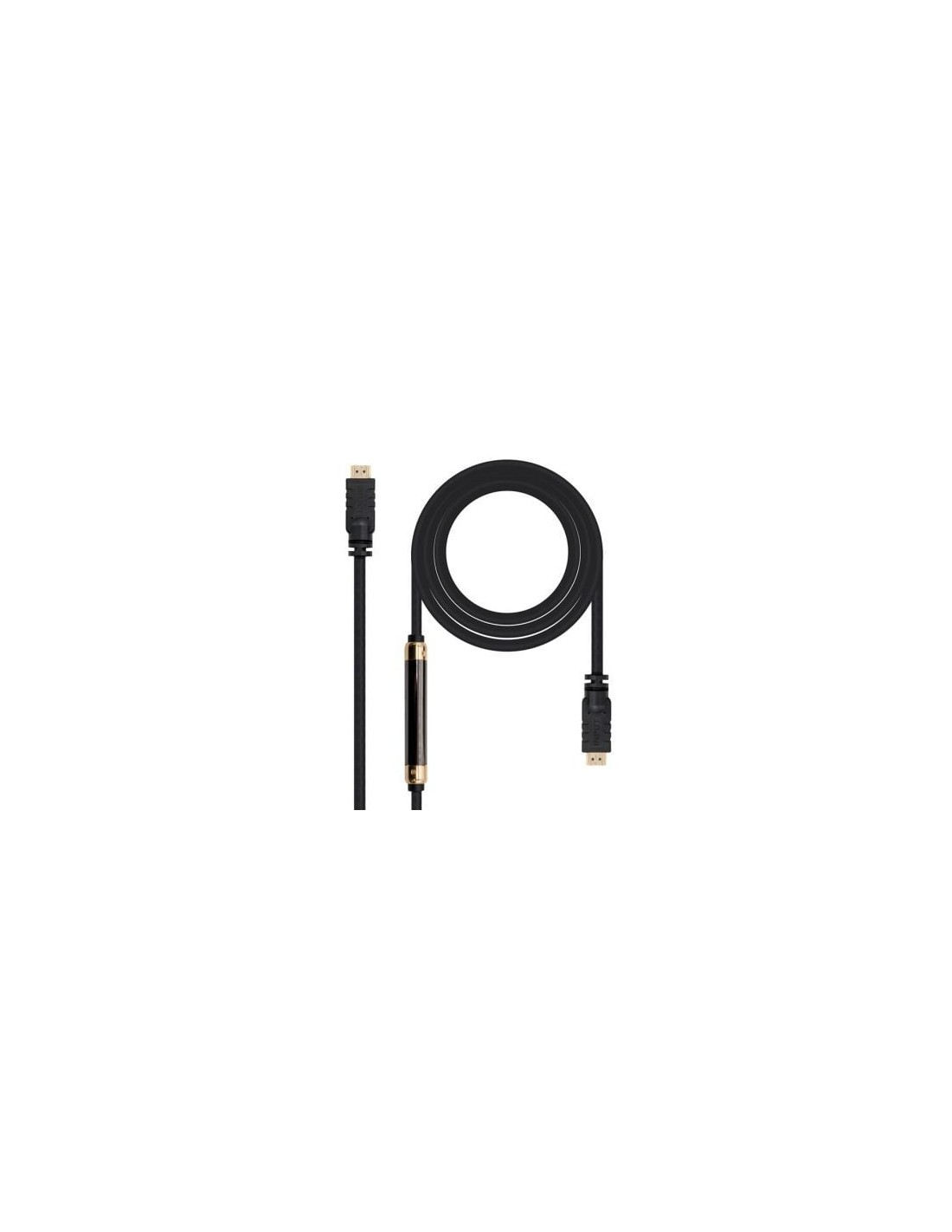 Cable HDMI Nanocable HDMI Macho - HDMI Macho 30m Negro | Logroño