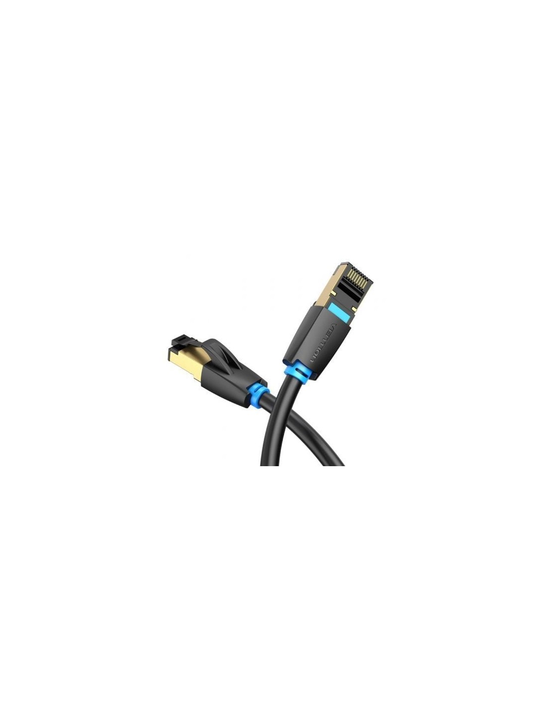 Cable de Red RJ45 SFTP Vention Cat.8 Negro | Logroño