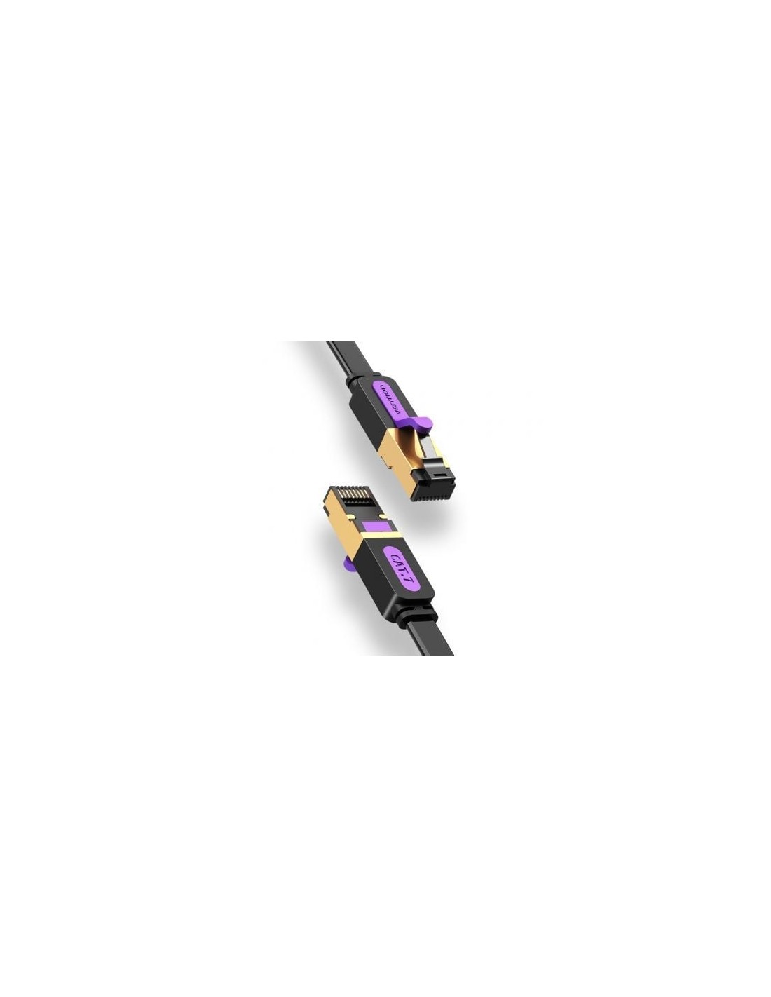 Cable de Red RJ45 STP Vention Cat.7 Negro | Logroño