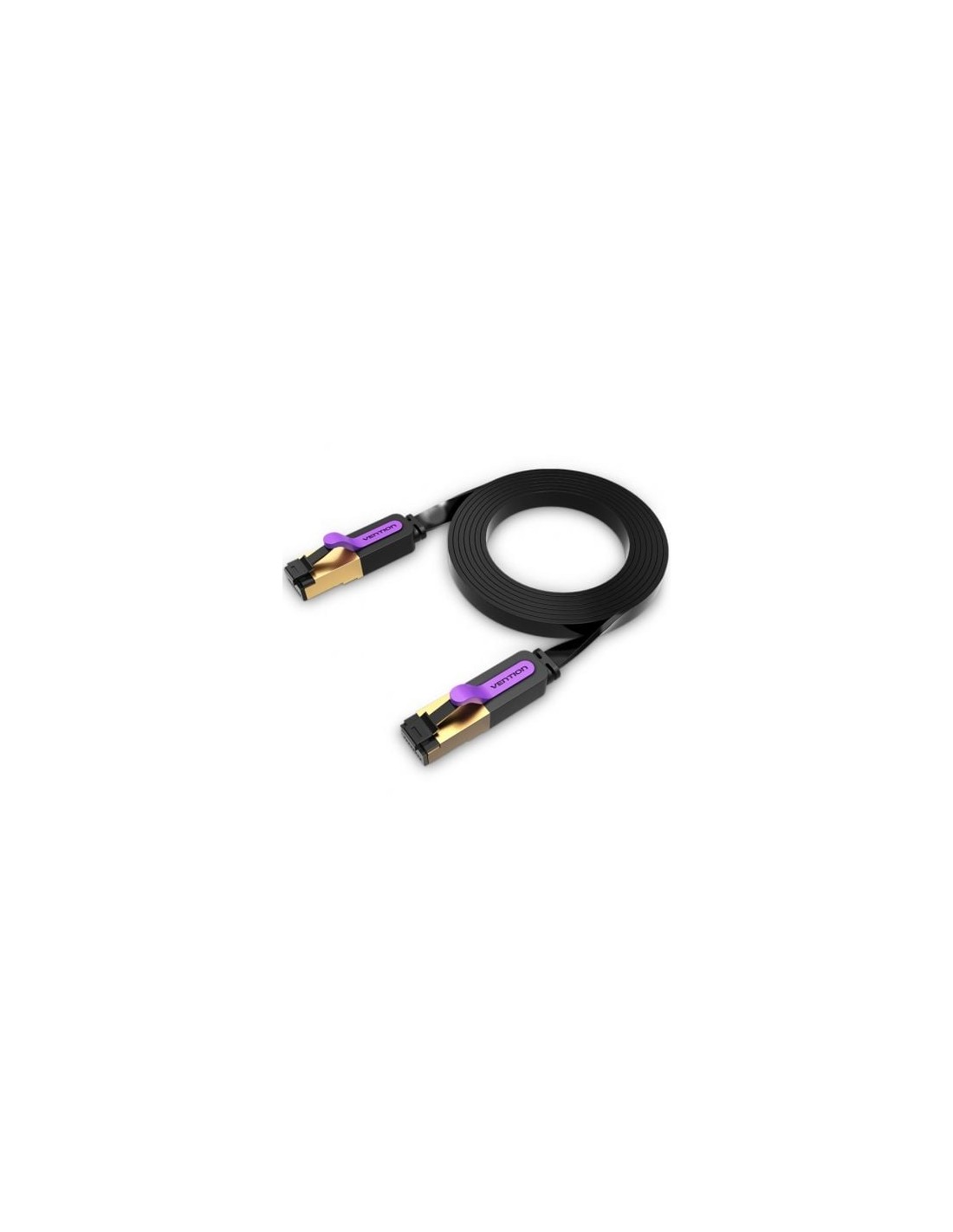 Cable de Red RJ45 STP Vention Cat.7 Negro | Logroño