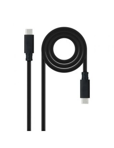 Cable USB 3.1 Tipo-C Nanocable USB Tipo-C Macho - USB Tipo-C Macho Has 2