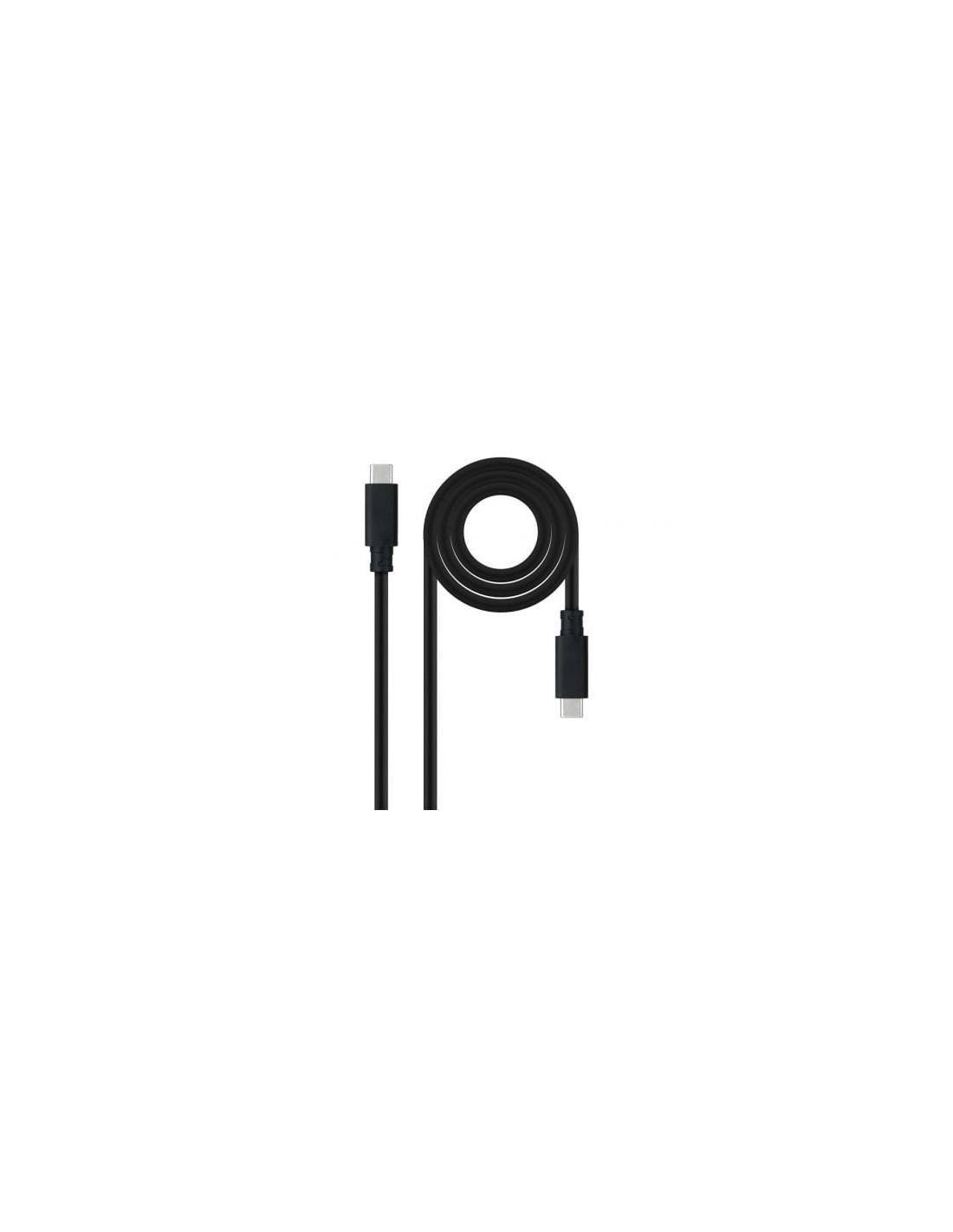Cable USB 3.1 Tipo-C Nanocable USB Tipo-C Macho - USB Tipo-C Macho Has