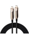 Cable USB 3.2 Tipo-C AOC Nanocable USB Tipo-C Macho - USB Tipo-C Macho
