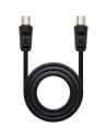 Cable de Antena TV Nanocable 3C-2V Macho - 3C-2V Hembra | Logroño