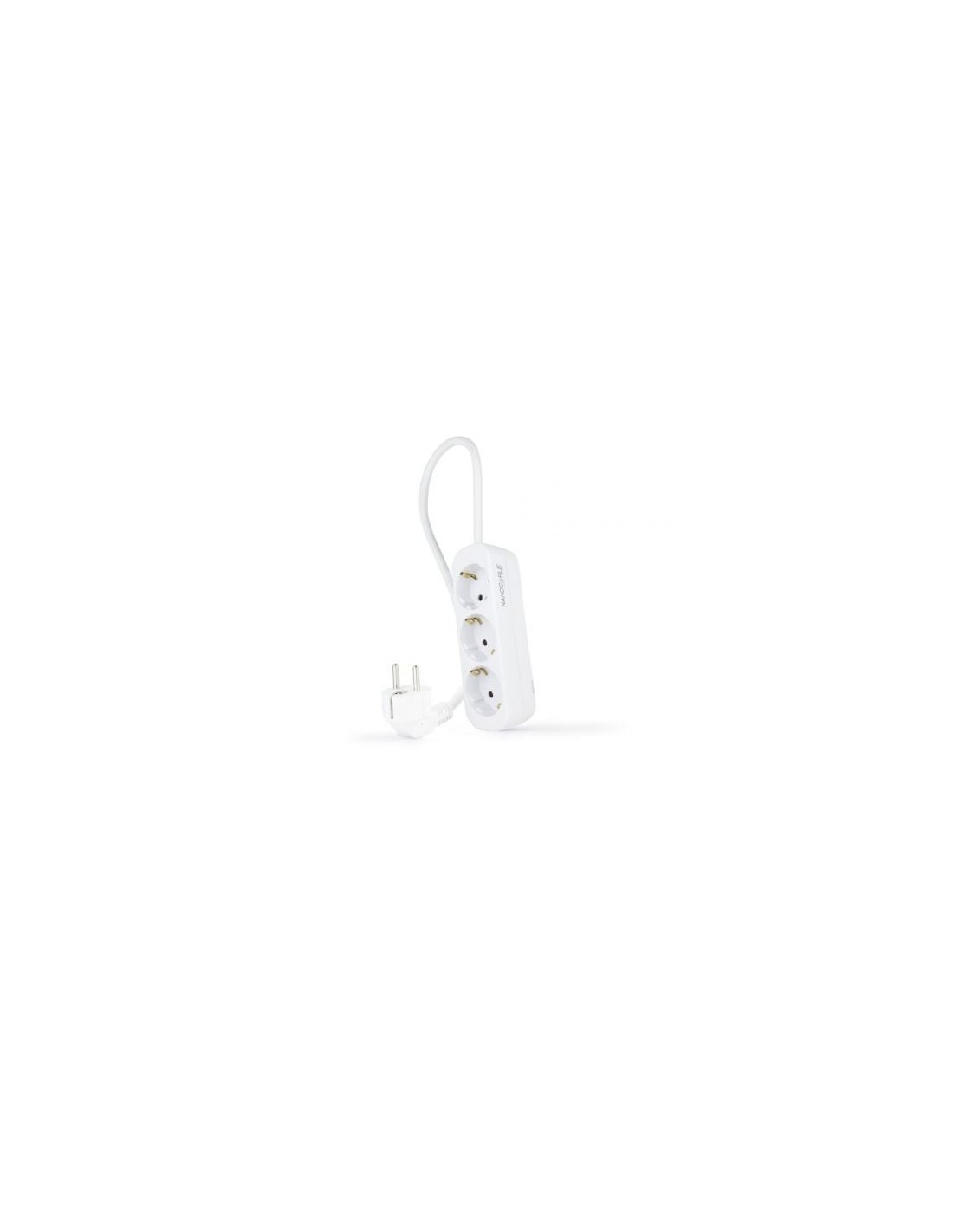 Regleta Nanocable 3 Tomas de Corriente Cable 1.4m | Logroño