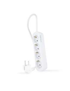 Regleta Nanocable 4 Tomas de Corriente Cable 1.4m Blanca | Logroño