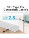 Cable de Red RJ45 UTP Vention Cat.6A Negro | Logroño