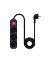 Regleta con Interruptor Nanocable 3 Tomas de Corriente Cable 1.4m