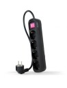 Regleta con Interruptor Nanocable 4 Tomas de Corriente Cable 1.4m