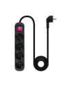Regleta con Interruptor Nanocable 4 Tomas de Corriente Cable 1.4m
