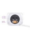 Regleta Nanocable 3 Tomas de corriente 2 USB - 2 USB Tipo-C Cable 1.4m
