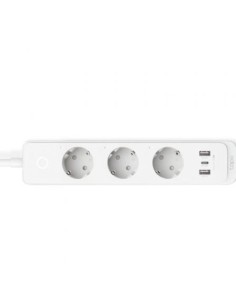 Regleta Inteligente TP-Link 3 Tomas de corriente 2 USB Tipo-A 1 USB Ti
