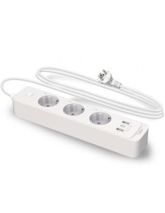 Regleta Inteligente TP-Link 3 Tomas de corriente 2 USB Tipo-A 1 USB Ti 2