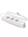Regleta Inteligente TP-Link 3 Tomas de corriente 2 USB Tipo-A 1 USB Ti
