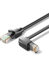 Cable de Red RJ45 UTP Vention Cat.6 5m Acodado 90º Negro | Logroño