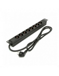 Regleta Phasak 8 Tomas de Corriente Cable 1.5m Negro | Logroño