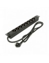 Regleta Phasak 8 Tomas de Corriente Cable 1.5m Negro | Logroño