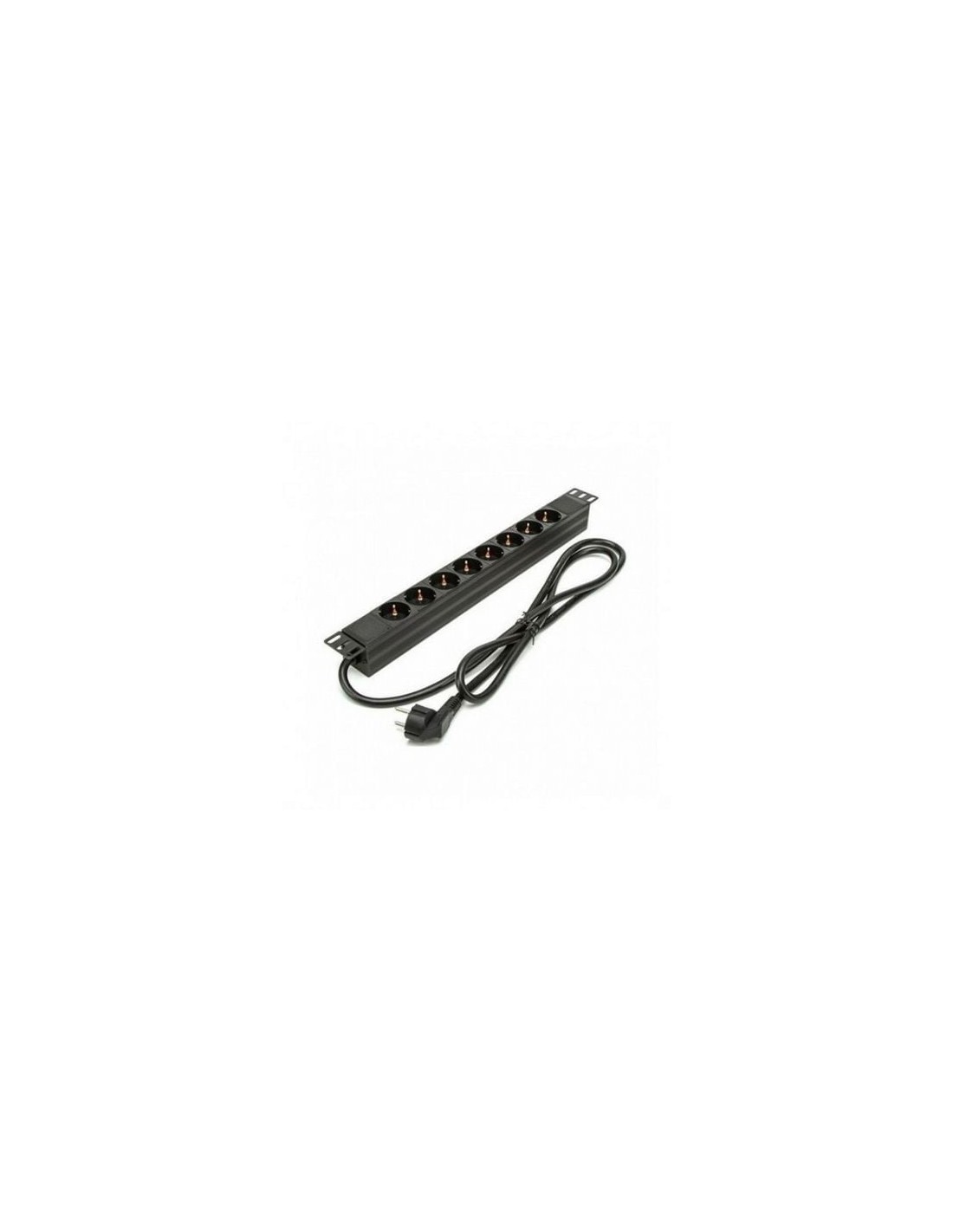 Regleta Phasak 8 Tomas de Corriente Cable 1.5m Negro | Logroño