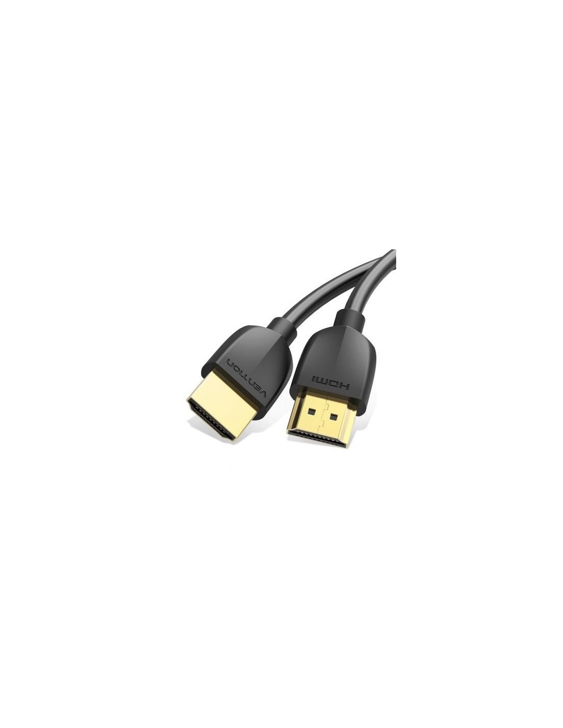 Cable HDMI 2.0 4K Portatil Vention HDMI Macho - HDMI Macho Negro