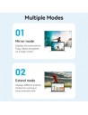 Cable Micro HDMI 2.0 4K Vention HDMI Macho - Micro HDMI Macho Negro