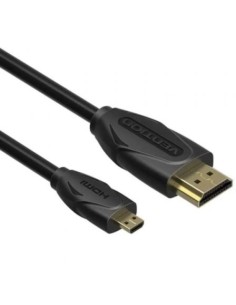 Cable HDMI Vention HDMI Macho - Micro HDMI Macho Negro | Logroño 2