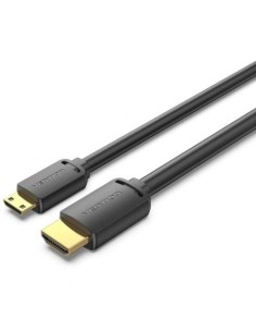 Cable HDMI 4K Vention HDMI Macho - Mini HDMI Macho Negro | Logroño