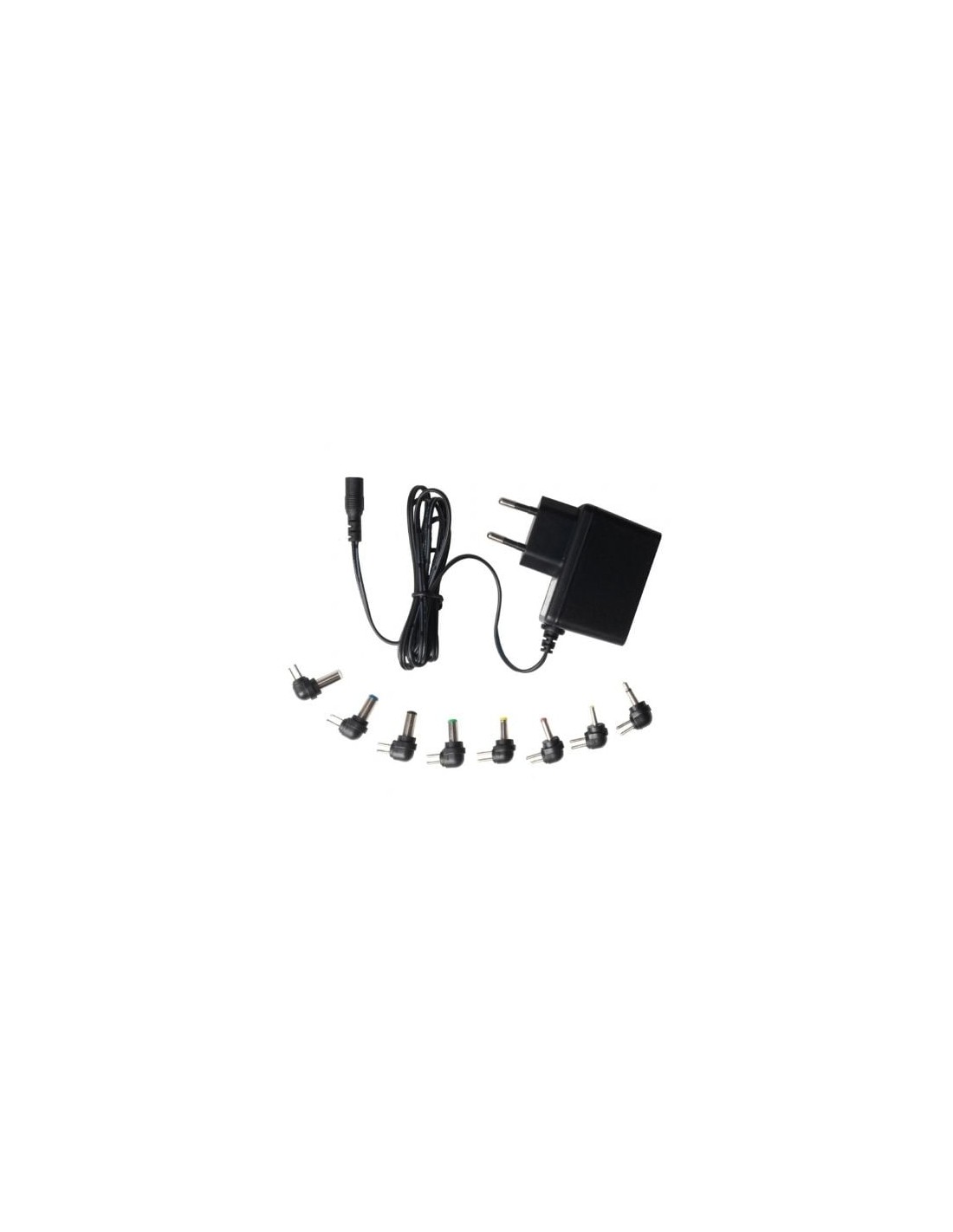 Cargador de CA CC Fonestar AD-520F 10W 8 Conectores Voltaje 5V