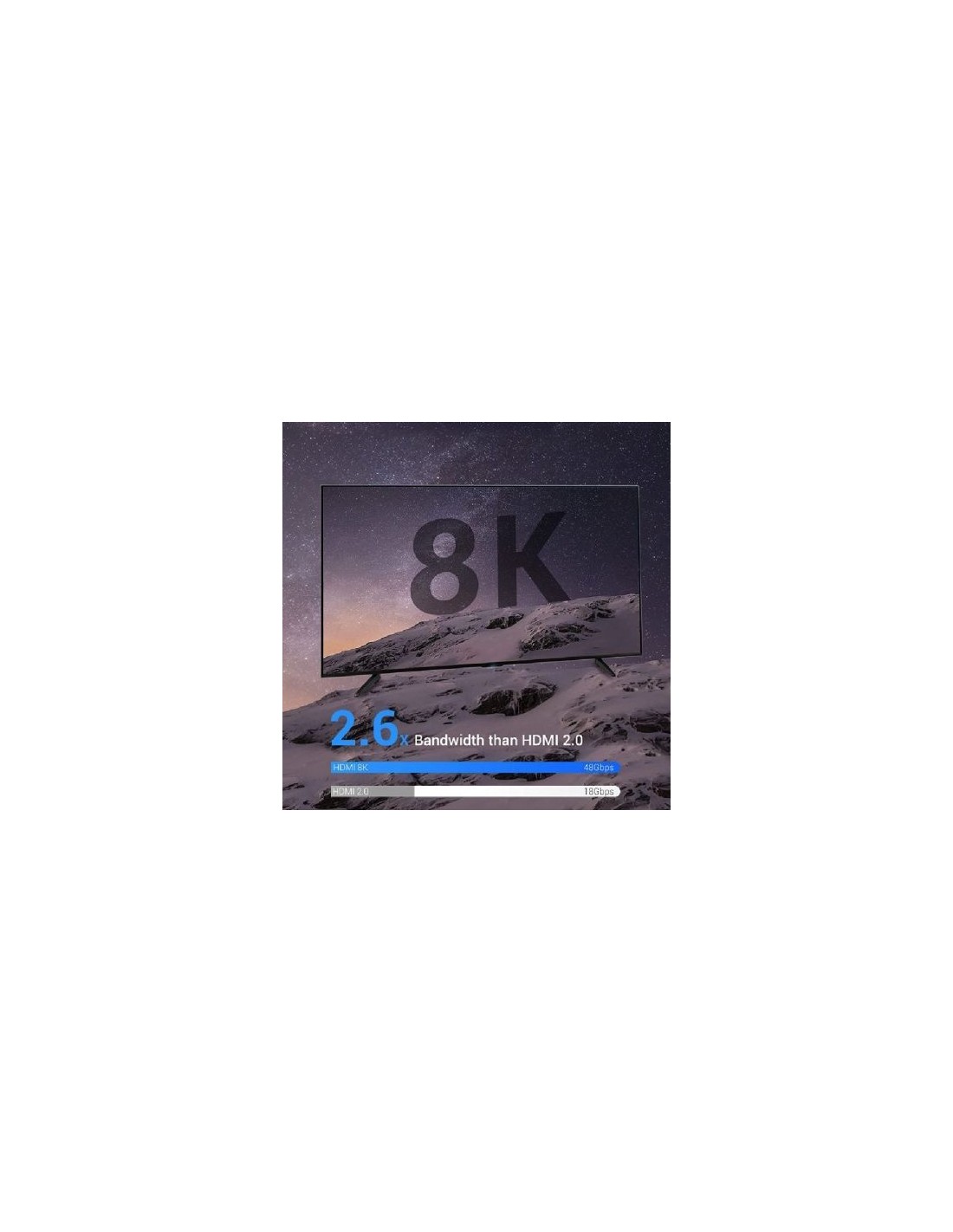 Cable HDMI 2.1 8K Vention HDMI Macho - HDMI Macho | Logroño