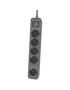 Regleta con Interruptor Philips CHP2154G 12 5 Tomas de corriente Cable