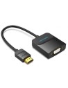 Conversor Vention HDMI Macho - VGA Hembra 15cm Negro | Logroño