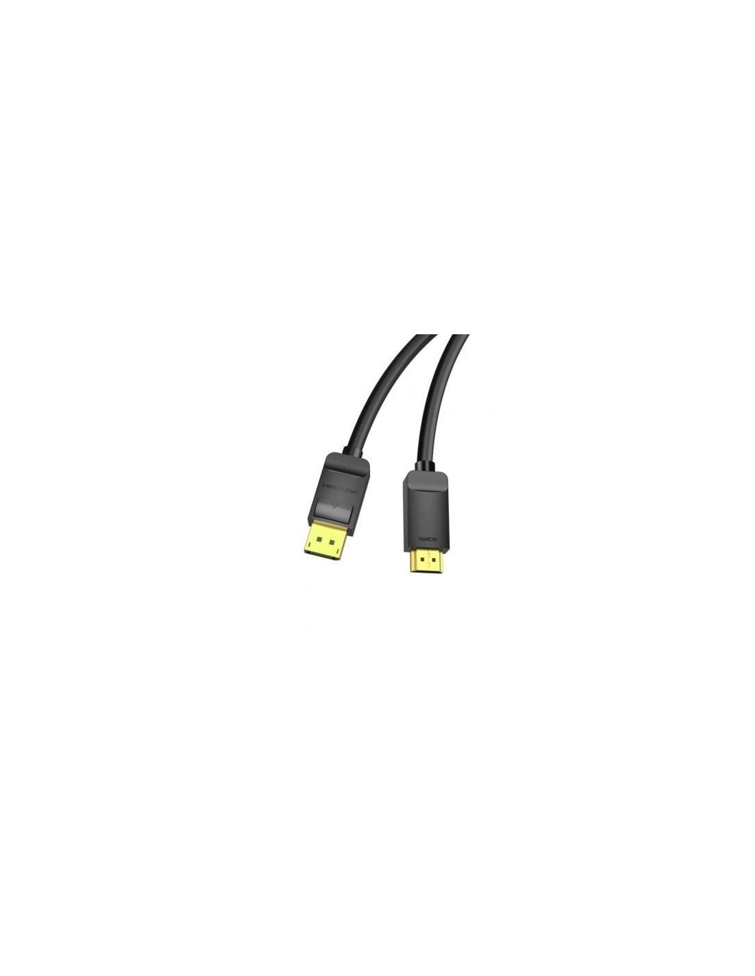 Cable Conversor Vention Displayport Macho - HDMI Macho Negro | Logroño