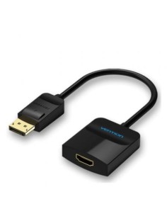 Conversor Vention DisplayPort Macho - HDMI Hembra 15cm Negro | Logroño
