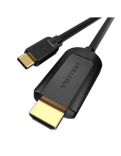 Cable Conversor HDMI 1.4 4K Vention USB Tipo-C Macho - HDMI Macho Negr 2