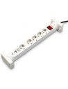 Regleta con interruptor Salicru SAFE 5S+ 4 Tomas de corriente 1 Master